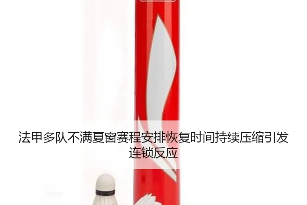 法甲多队不满夏窗赛程安排恢复时间持续压缩引发连锁反应